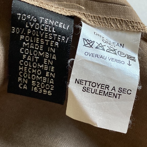 J H Collectibles Sleeveless blouse with Rouleau Button Loops - Picture 8 of 9